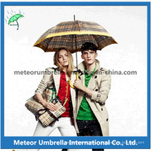 Outdoor Anti UV cadeau promotionnel parapluie de golf auto droit